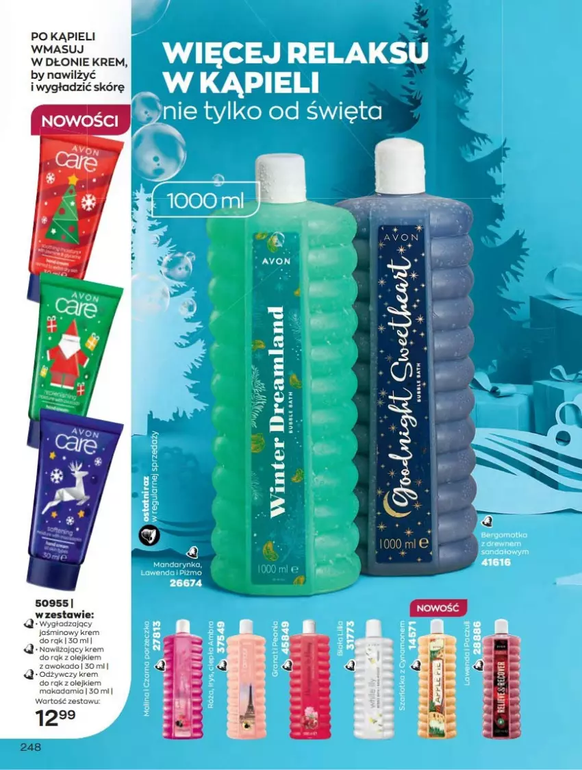 Gazetka promocyjna Avon - Katalog Avon 12/2021 kampania grudzień - ważna 01.12 do 31.12.2021 - strona 248 - produkty: Olej, Sandał