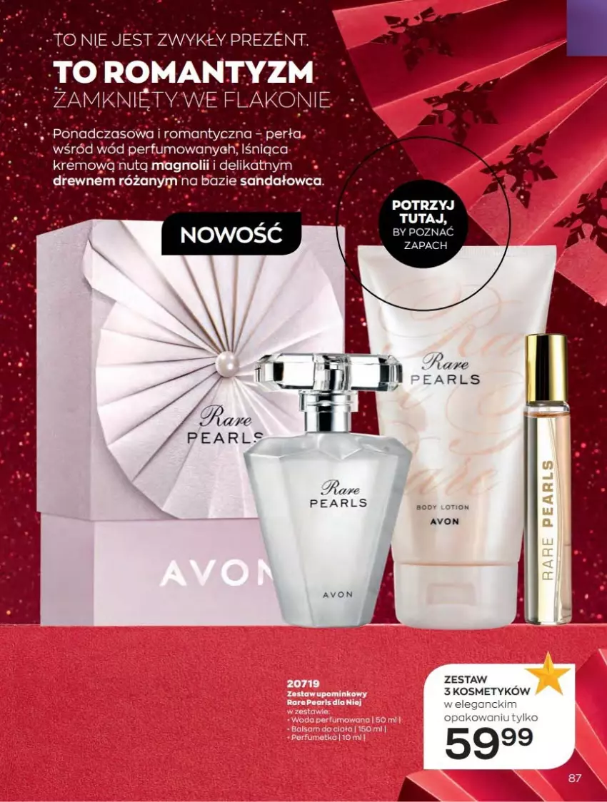 Gazetka promocyjna Avon - Katalog Avon 12/2021 kampania grudzień - ważna 01.12 do 31.12.2021 - strona 87 - produkty: Perfum, Perła