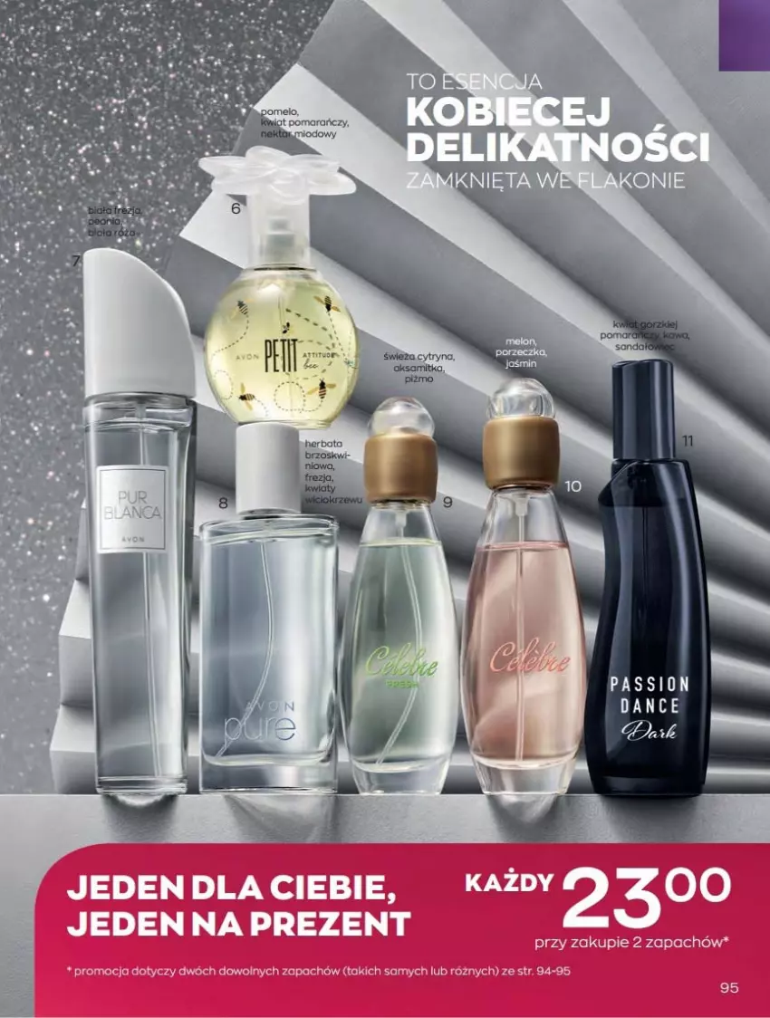 Gazetka promocyjna Avon - Katalog Avon 12/2021 kampania grudzień - ważna 01.12 do 31.12.2021 - strona 95 - produkty: Aksam, Fa, Herbata, Kiwi, Sandał