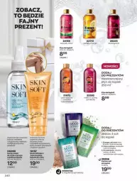 Gazetka promocyjna Avon - Katalog Avon 12/2021 kampania grudzień - Gazetka - ważna od 31.12 do 31.12.2021 - strona 240 - produkty: Płyn do kąpieli, Top, Sól, Por, Gra, Balsam do ciała, Granat, Olejek do ciała, Sól himalajska, Arbuz, Mango, Olej, LG, Fa