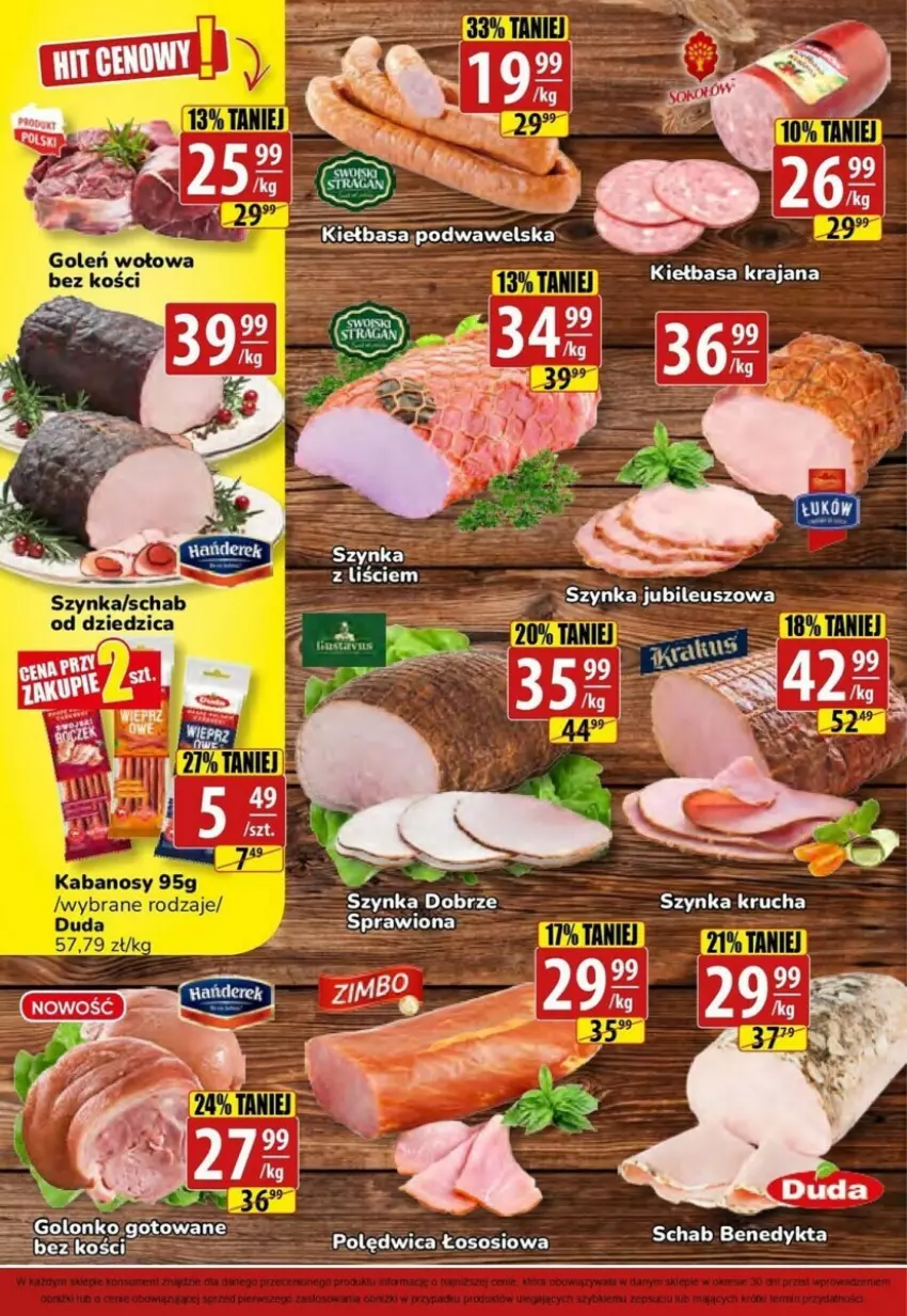 Gazetka promocyjna Gram market - ważna 15.11 do 21.11.2023 - strona 2 - produkty: Kabanos, Kiełbasa, Polędwica, Por, Sos, Szynka