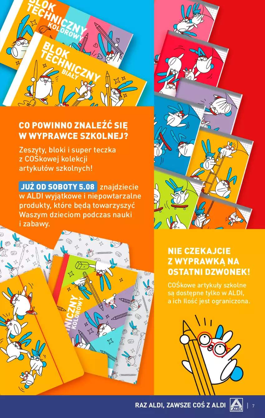 Gazetka promocyjna Aldi - Artykuły przemysłowe i tekstylia - ważna 26.07 do 29.07.2023 - strona 7 - produkty: Dzieci, Dzwonek, Gra