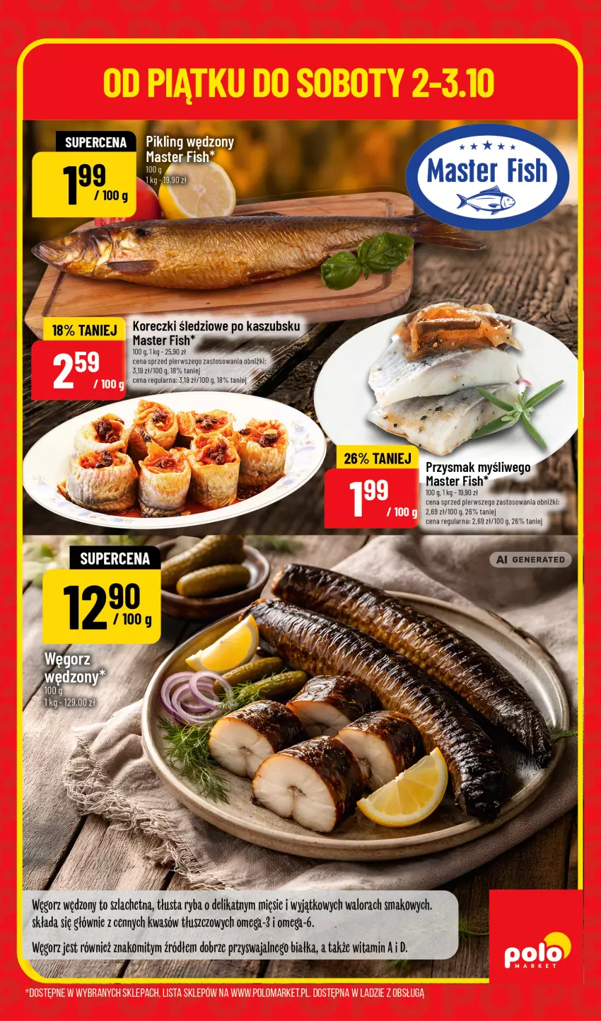 Gazetka promocyjna PoloMarket - Katalog Superhity - ważna 02.10 do 03.10.2026 - strona 3 - produkty: Koreczki śledziowe, Omega-3, Ryba