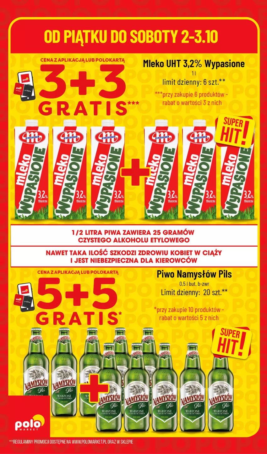 Gazetka promocyjna PoloMarket - Katalog Superhity - ważna 02.10 do 03.10.2026 - strona 4 - produkty: Gra, Mleko, Namysłów, Piec, Piwa, Piwo