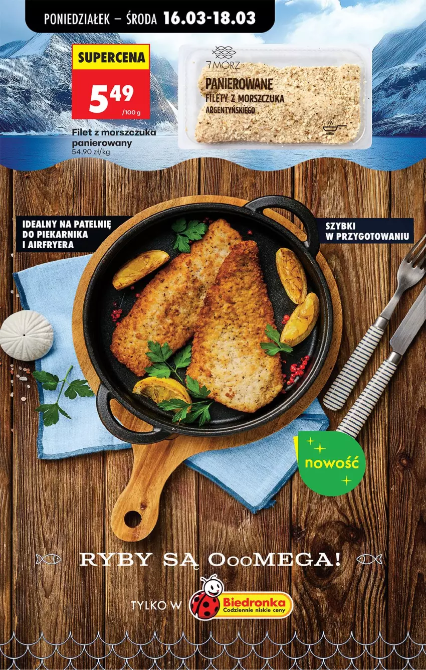 Gazetka promocyjna Biedronka - Od Poniedziałku - ważna 16.03 do 21.03.2026 - strona 39 - produkty: Filet z morszczuka, Gra
