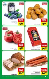 Gazetka promocyjna Carrefour - Gazetka Express w SUMIE ekspresowe zakupy - Gazetka - ważna od 27.07 do 27.07.2026 - strona 5 - produkty: Sok, Ser, Mazdamer, Ziemniaki, Szynka, Sokół, Kiełbasa, Pomidory