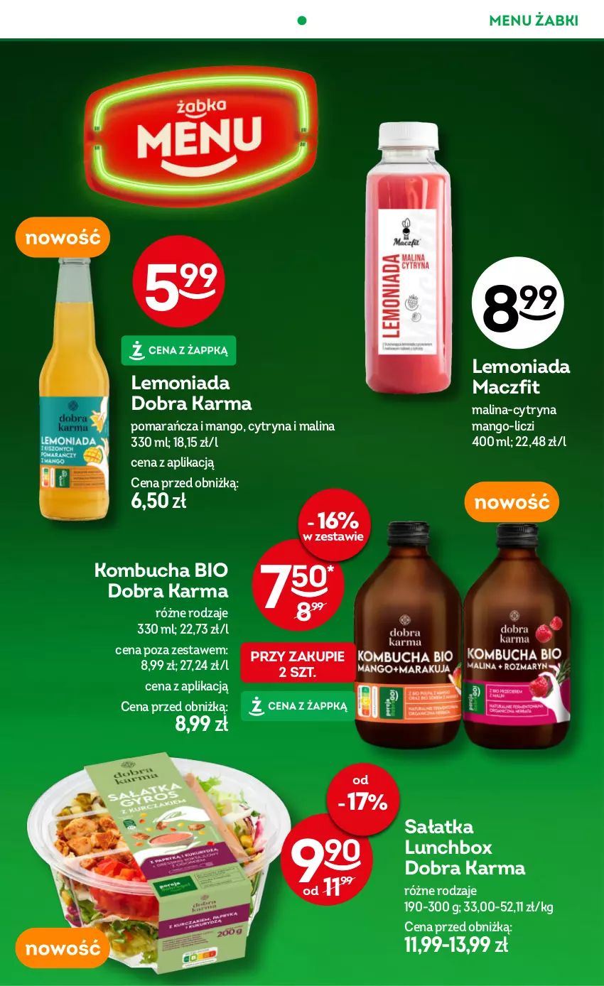 Gazetka promocyjna Żabka - gazetka-promocyjna-29-30-2026 - ważna 15.07 do 28.07.2026 - strona 74 - produkty: Lemoniada, Liczi, Mango, Sałat, Sałatka