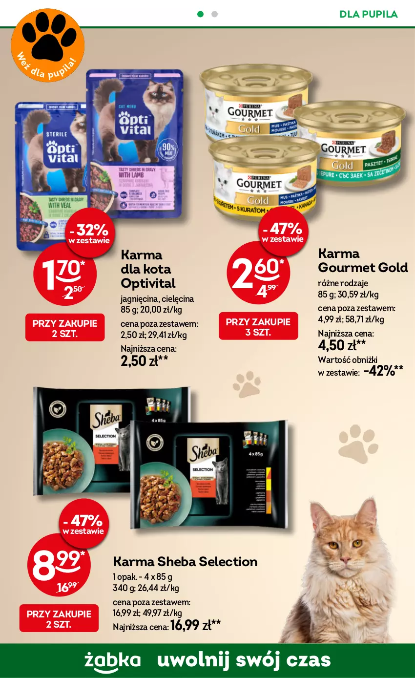 Gazetka promocyjna Żabka - gazetka-promocyjna-29-30-2026 - ważna 15.07 do 28.07.2026 - strona 90 - produkty: Gourmet Gold, Sheba