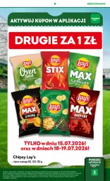 Gazetka promocyjna Żabka - gazetka-promocyjna-29-30-2026 - Gazetka - ważna od 28.07 do 28.07.2026 - strona 12 - produkty: Por, BIC, Chipsy, Lay’s
