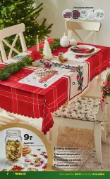 Gazetka promocyjna Netto - Od Czwartku Przemysłowa - Gazetka - ważna od 04.12 do 04.12.2024 - strona 8 - produkty: Stół, Bieżnik, Krzesło, Obrus, Poduszka, Podkład