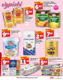 Gazetka promocyjna Topaz - Gazetka - Gazetka - ważna od 29.10 do 29.10.2025 - strona 19 - produkty: Top, Ser, Cukier puder, Twaróg, Cukier, Jaja, Ananas, Diamant, Puder, Syrop, Brzoskwinie, Delecta, Bakalland
