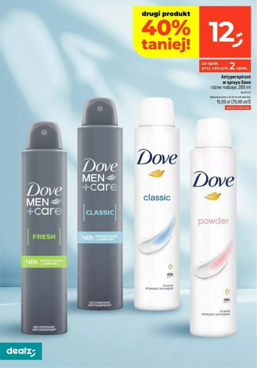 Gazetka promocyjna Dealz - ważna 04.07 do 10.07.2024 - strona 3 - produkty: Antyperspirant, Dove, Gra