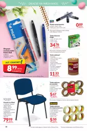 Gazetka promocyjna Makro - [Oferta promocyjna] Artykuły spożywcze i przemysłowe - Gazetka - ważna od 18.04 do 18.04.2022 - strona 18 - produkty: Sok, Długopis, Marker, Klej, Tran, Lack, Taśma pakowa, Krzesło, Biuro, Siedzisko
