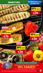 Gazetka promocyjna Lidl - GAZETKA - Gazetka - ważna od 18.06 do 18.06.2025 - strona 23 - produkty: Piec, Warzywa, Papryka, Warzywa i owoce, Owoce, Grill, Kukurydza