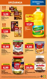 Gazetka promocyjna Lidl - GAZETKA - Gazetka - ważna od 18.06 do 18.06.2025 - strona 57 - produkty: Prymat, Nutella, Kujawski, Przyprawy, Burger, Olej rzepakowy, Olej, Pomidory