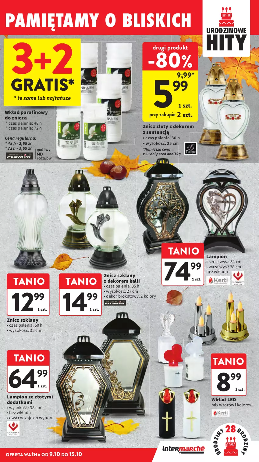 Gazetka promocyjna Intermarche - Gazetka promocyjna - ważna 09.10 do 15.10.2025 - strona 45 - produkty: Gra, Lampion, Mięta, Ser, Sok, Znicz
