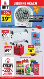 Gazetka promocyjna Intermarche - Gazetka promocyjna - Gazetka - ważna od 15.10 do 15.10.2025 - strona 44 - produkty: Piec, Grzejnik, Top, Nagrzewnica elektryczna, Ogrzewanie, Płyn zimowy, Grzejnik konwektorowy, Termowentylator