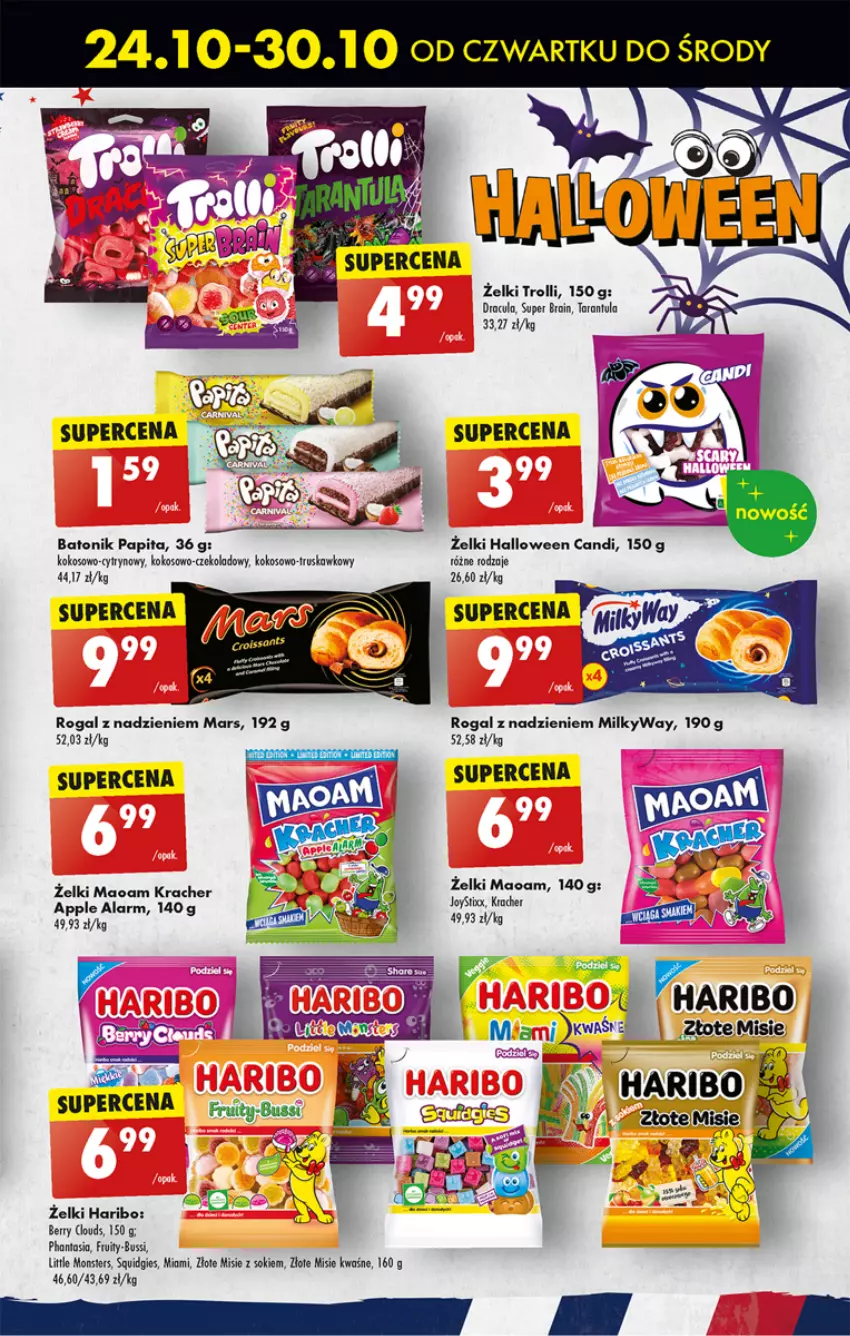 Gazetka promocyjna Biedronka - Od Czwartku - ważna 24.10 do 30.10.2024 - strona 39 - produkty: Baton, Fa, Haribo, Kokos, Mars, Rogal, Sok, Tonik