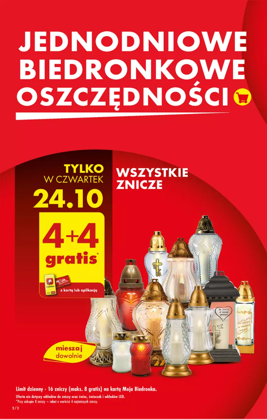 Gazetka promocyjna Biedronka - Od Czwartku - ważna 24.10 do 30.10.2024 - strona 4 - produkty: Gra, Znicz