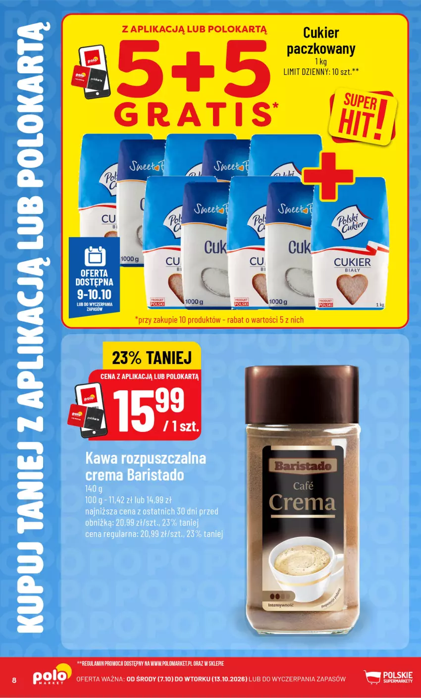 Gazetka promocyjna PoloMarket - Oferta z Polokarta - ważna 07.10 do 13.10.2026 - strona 8 - produkty: Cukier