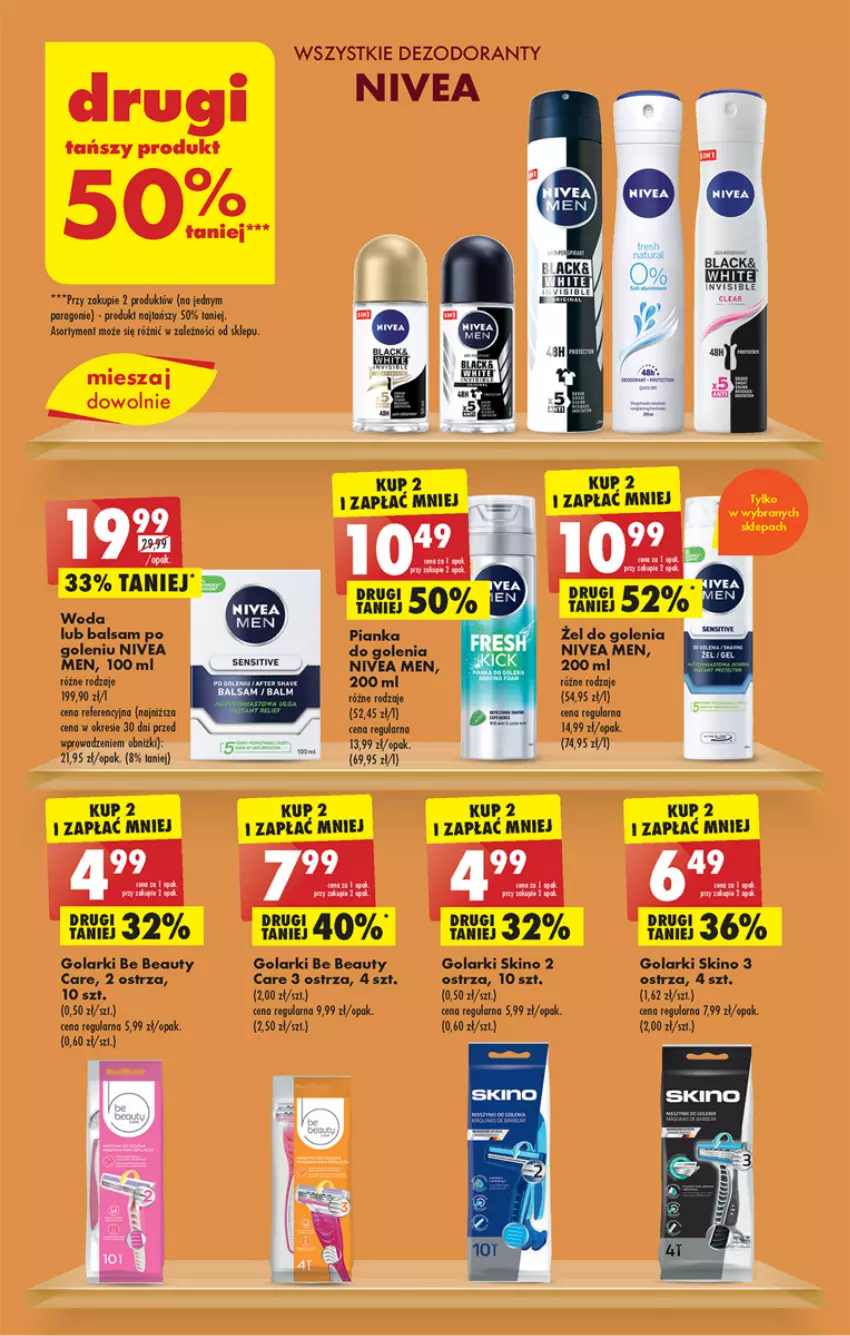 Gazetka promocyjna Biedronka - Gazetka - Biedronka.pl - ważna 30.01 do 04.02.2023 - strona 41 - produkty: Be Be, Dezodorant, Nivea, Nivea Men, Woda