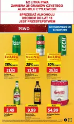 Gazetka promocyjna Lidl - Gazetka - ważna od 24.12 do 24.12.2024 - strona 51 - produkty: Piwo, Ser, Por, Perła, Carlsberg, Lech Premium, HP