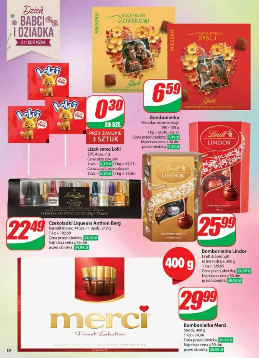 Gazetka promocyjna Dino - ważna 15.01 do 21.01.2025 - strona 2 - produkty: Felix, Koc, Lindor, Lindt, Merci, Ser