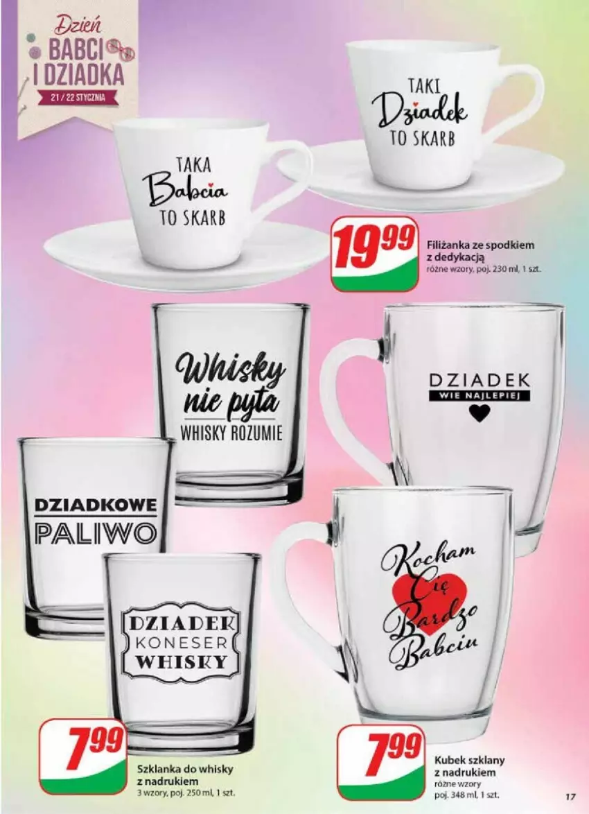 Gazetka promocyjna Dino - ważna 15.01 do 21.01.2025 - strona 9 - produkty: Filiżanka, Kubek, Szklanka, Whisky