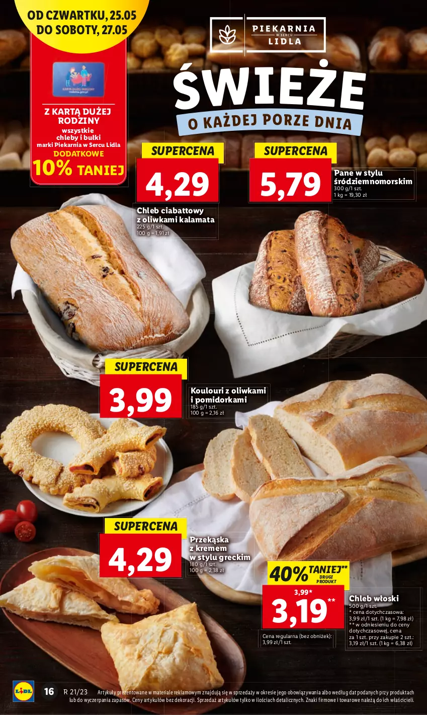 Gazetka promocyjna Lidl - GAZETKA - ważna 25.05 do 27.05.2023 - strona 18 - produkty: Chleb, Orka, Ser