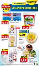 Gazetka promocyjna Lidl - GAZETKA - Gazetka - ważna od 27.05 do 27.05.2023 - strona 21 - produkty: Maasdam, Ser, Gra, Danone, Twaróg, Piątnica, Jogurt, Actimel, Pilos, Margaryna, Deser, Słynne, Jogurt pitny
