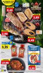 Gazetka promocyjna Lidl - GAZETKA - Gazetka - ważna od 27.05 do 27.05.2023 - strona 22 - produkty: Polędwica, Ketchup, Karkówka wieprzowa, Tusz, Morliny, Dorsz, Grill, Kiełbasa, Kiełbasa śląska