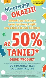 Gazetka promocyjna Lidl - GAZETKA - Gazetka - ważna od 27.05 do 27.05.2023 - strona 25 - produkty: Por, Gry, Sport, Obuwie, Dzieci