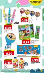 Gazetka promocyjna Lidl - GAZETKA - Gazetka - ważna od 27.05 do 27.05.2023 - strona 27 - produkty: Mus, Opaska, Cukier, Leon, Baton, Psi Patrol, Hortex
