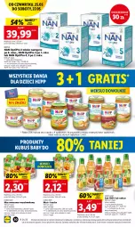 Gazetka promocyjna Lidl - GAZETKA - Gazetka - ważna od 27.05 do 27.05.2023 - strona 36 - produkty: HiPP, Sok, Mus, Gra, O nas, NAN Optipro, Dzieci, Kubuś, Nestlé, Nektar, Mleko