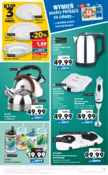 Gazetka promocyjna Kaufland - OFERTA TYGODNIA - Gazetka - ważna od 21.04 do 21.04.2021 - strona 51 - produkty: Piec, Ser, Gra, Blender ręczny, Blender, Czajnik elektryczny, Czajnik, Termos, Salaterka, Gofrownica, LANA, Talerz, Talerz deserowy, Płyta, Deser