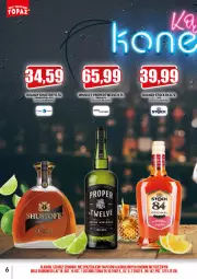 Gazetka promocyjna Topaz - Gazetka - Gazetka - ważna od 30.11 do 30.11.2022 - strona 6 - produkty: Gin, Gra, Whiskey, Stock, Brandy
