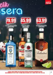 Gazetka promocyjna Topaz - Gazetka - Gazetka - ważna od 30.11 do 30.11.2022 - strona 7 - produkty: Rum, Gin, Bacardi