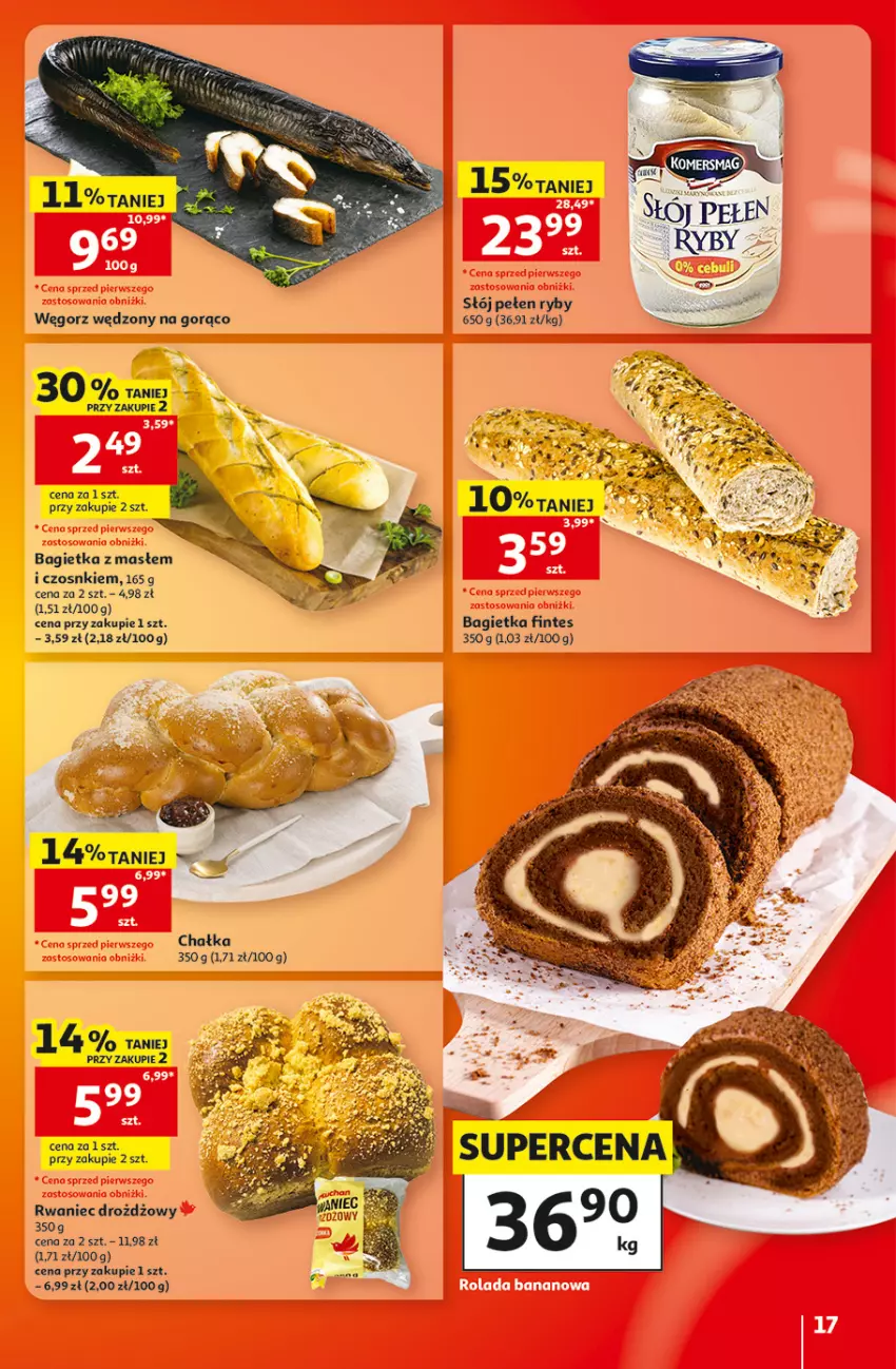 Gazetka promocyjna Auchan - 30 Lat Hipermarket - ważna 17.09 do 23.09.2026 - strona 17 - produkty: Bagietka