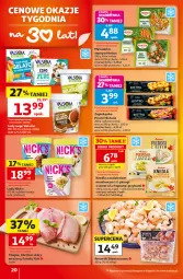 Gazetka promocyjna Auchan - 30 Lat Hipermarket - Gazetka - ważna od 23.09 do 23.09.2026 - strona 20 - produkty: Pierogi, Ser, AEG, Lody, Knedle, Zapiekanka, Kapustą, Tilapia, Krewetki, Mieszanka warzyw, Hortex, Fa