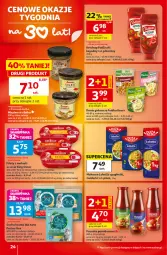 Gazetka promocyjna Auchan - 30 Lat Hipermarket - Gazetka - ważna od 23.09 do 23.09.2026 - strona 24 - produkty: Lubella, Ketchup, Makaron, Sos, Pur, Bell, Purina, Spaghetti, Bella, Pudliszki, Sucha karma, Knorr, Danie gotowe