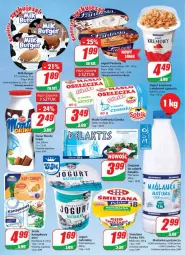 Gazetka promocyjna Dino - Gazetka 17 - Gazetka - ważna od 02.05 do 02.05.2023 - strona 15 - produkty: Ser, Gra, Maślanka, Danone, Zott, Jogurt, Mlekovita, Serek kanapkowy, Tusz, Sałat, Serek, Burger, Bakoma, Hochland, Fanta, Masło, Mleko, Fa