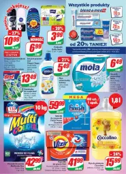 Gazetka promocyjna Dino - Gazetka 17 - Gazetka - ważna od 02.05 do 02.05.2023 - strona 27 - produkty: Coccolino, Finish, Bell, Bref, Tablet, Proszek do prania, Chupa Chups, Lovi, Vizir, Płyn do płukania, Rolki, Podpaski, Bella, Zmywarki, Sidolux, Tabletki do zmywarki, Fa