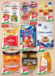 Gazetka promocyjna Dino - Gazetka 17 - Gazetka - ważna od 02.05 do 02.05.2023 - strona 5 - produkty: Cukier puder, Cukier, Kawa, Karp, Kiwi, Diamant, Dżem, Konfitura, Vita C, Miód, Galaretka, Puder, Delecta, Gala