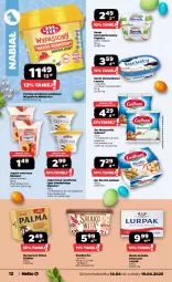 Gazetka promocyjna Netto - Od Poniedziałku - Gazetka - ważna od 19.04 do 19.04.2025 - strona 12 - produkty: Mozzarella, Ser, Smakowita, Isla, Twaróg, Jogurt owocowy, Piątnica, Jogurt, Ricotta, Mlekovita, Serek homogenizowany, Palma, Serek, Margaryna, Galbani, Lurpak, Masło, Mleko