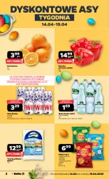 Gazetka promocyjna Netto - Od Poniedziałku - Gazetka - ważna od 19.04 do 19.04.2025 - strona 2 - produkty: Piwa, Piwo, Gra, Twaróg, Papryka czerwona, Papryka, Chipsy, Twaróg półtłusty, Woda, Lay’s