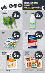 Gazetka promocyjna Netto - Od Poniedziałku - Gazetka - ważna od 19.04 do 19.04.2025 - strona 4 - produkty: Strucla, Pierogi, Krakus, Ser, Por, Szynka wieprzowa, Kefir naturalny, Sałat, Szynka, Sport, Kefir