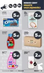 Gazetka promocyjna Netto - Od Poniedziałku - Gazetka - ważna od 19.04 do 19.04.2025 - strona 5 - produkty: Płyn do prania, Ketchup, Ciastka, Mąka, Chusteczki, Kotlin, Znicz, Mąka pszenna, Oreo