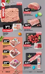 Gazetka promocyjna Netto - Od Poniedziałku - Gazetka - ważna od 19.04 do 19.04.2025 - strona 8 - produkty: Piec, Kurczak, Mięso wołowe, Mięso mielone, Szynka wieprzowa, Szynka, Schab wieprzowy, Rolada, Mięso