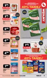 Gazetka promocyjna Netto - Od Poniedziałku - Gazetka - ważna od 19.04 do 19.04.2025 - strona 9 - produkty: Kurczak, Sok, Ser, BIC, Szynka wieprzowa, Sokołów, Kurczak gotowany, Parówki, Pasztet, Stół, Duda, Szynka, Morliny, Berlinki, Szubryt