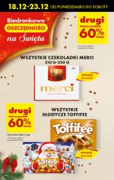 Gazetka promocyjna Biedronka - Od czwartku - Gazetka - ważna od 10.01 do 10.01.2024 - strona 14 - produkty: Toffifee, Merci